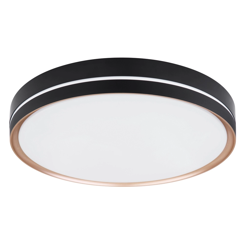 Lampe de plafond à design Manni noir Ø 48,5cm Globo 9007371425150