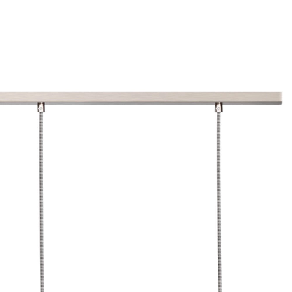 Lampe à suspension robuste Calvello Gris métallisé à 4 lumières ETH 8719075182499