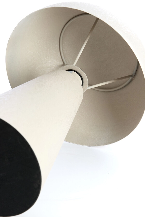 Lampe de table design Surrina crème Ø 26cm Light & Living 8717807743529