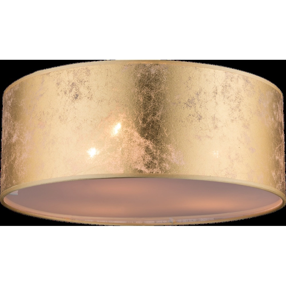Lampe de plafond Amy Nickel avec bouchon en or Globo 9007371315499