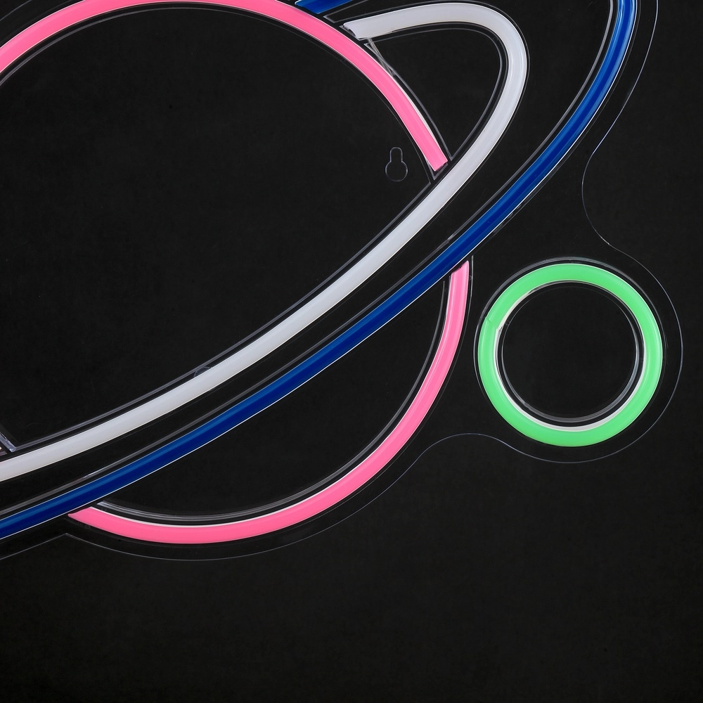 Lampe murale au néon Neon-Tales Planète Brilliant 4004353477812