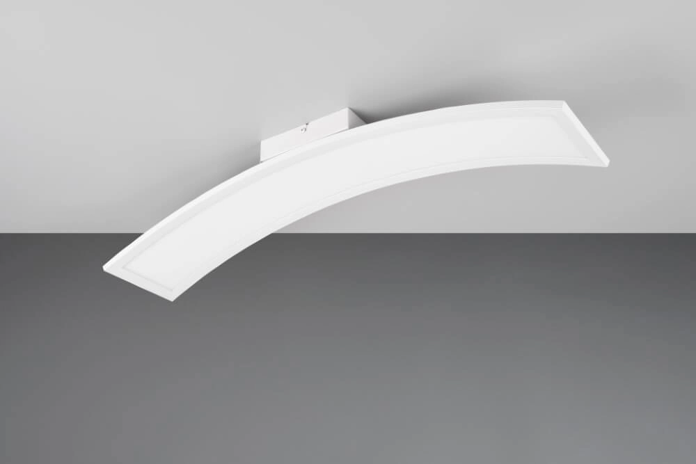 Plafonnier courbé Sigma blanc Trio 4017807614923