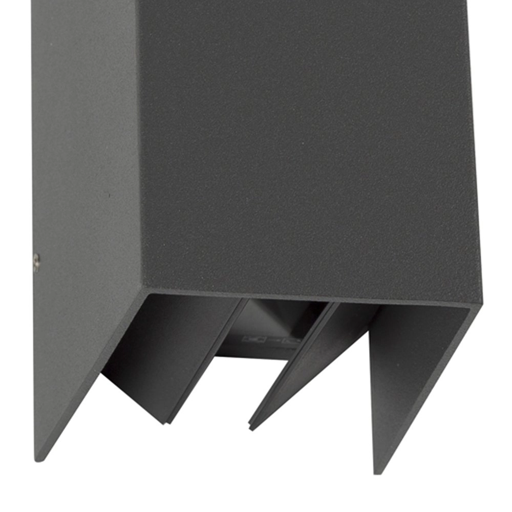 LED lampe d'extérieur Channel anthracite réglable KS 8714732746571