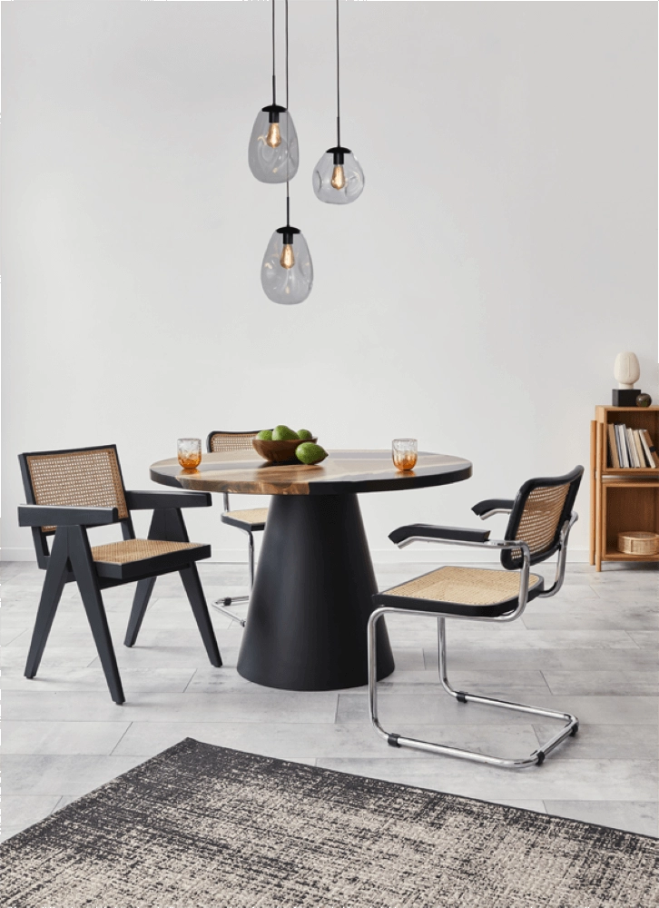 Lampe suspendue Lava 3x verre transparent Masterlight 8718121286372