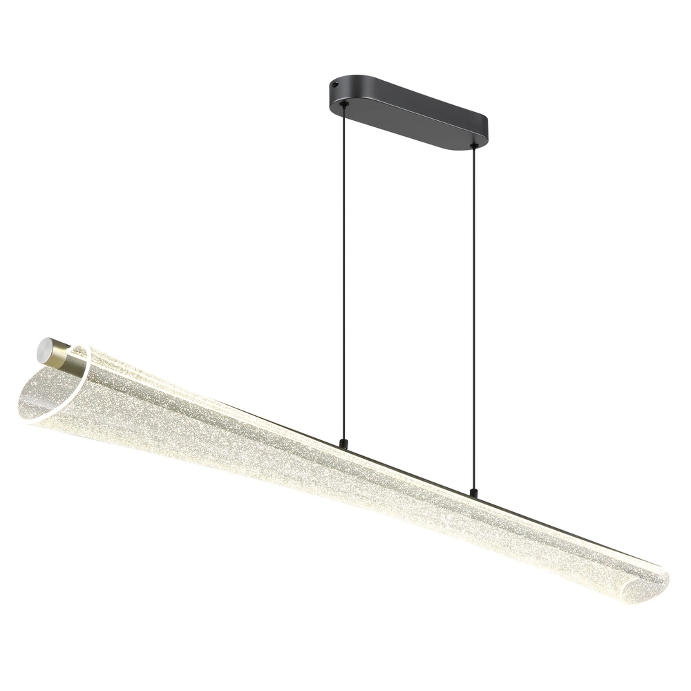 Lampe pendante de conception Malinda anthracite