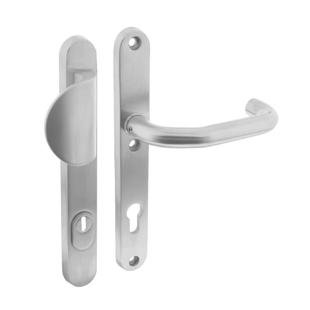 Ferrures de porte d’entrée Vurano protection de traction du noyau renforcée PC 92mm Ferrures de porte d’entrée Vurano protection de traction du noyau renforcée PC 92mm