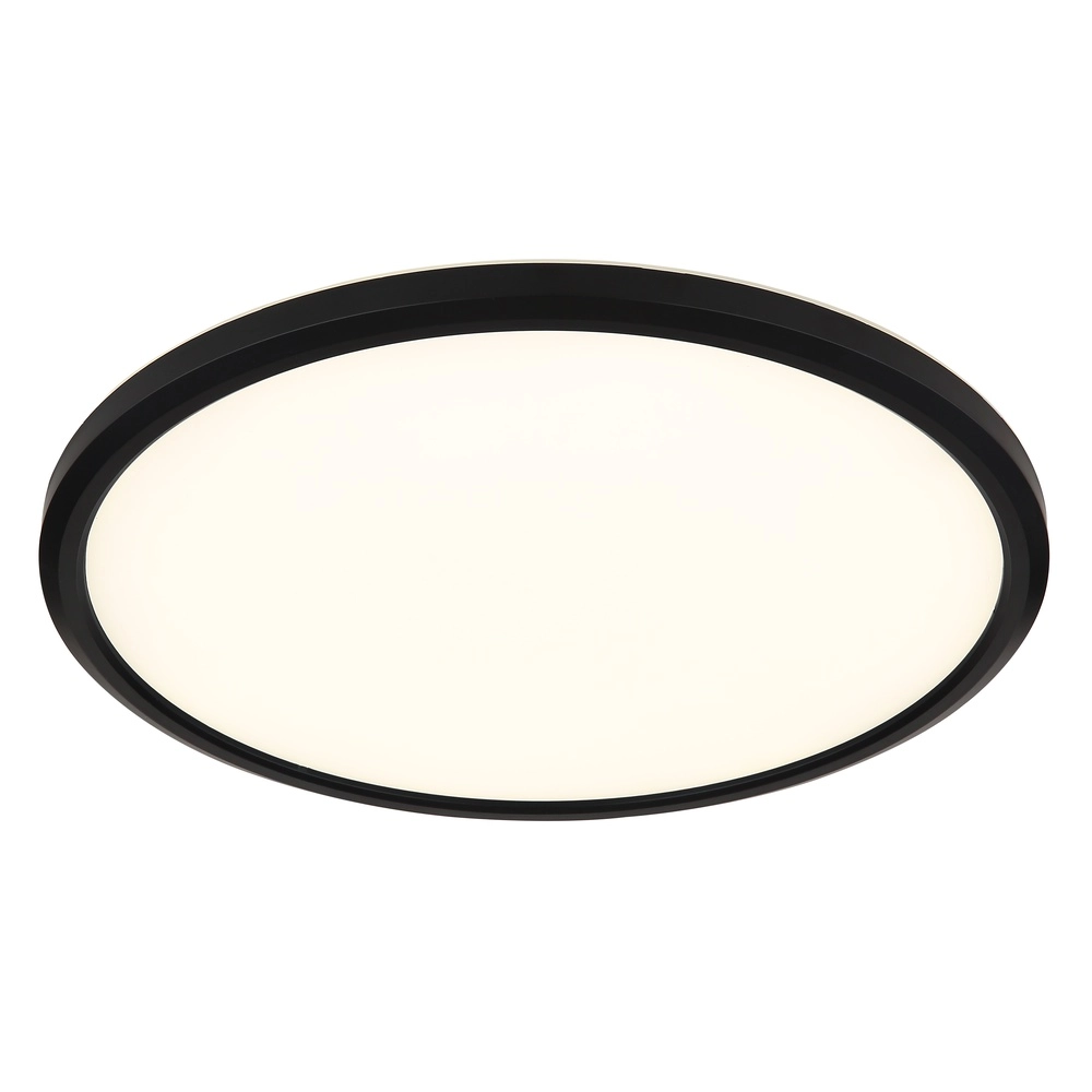Éclairage de plafond Sapana Ø 29,4cm noir