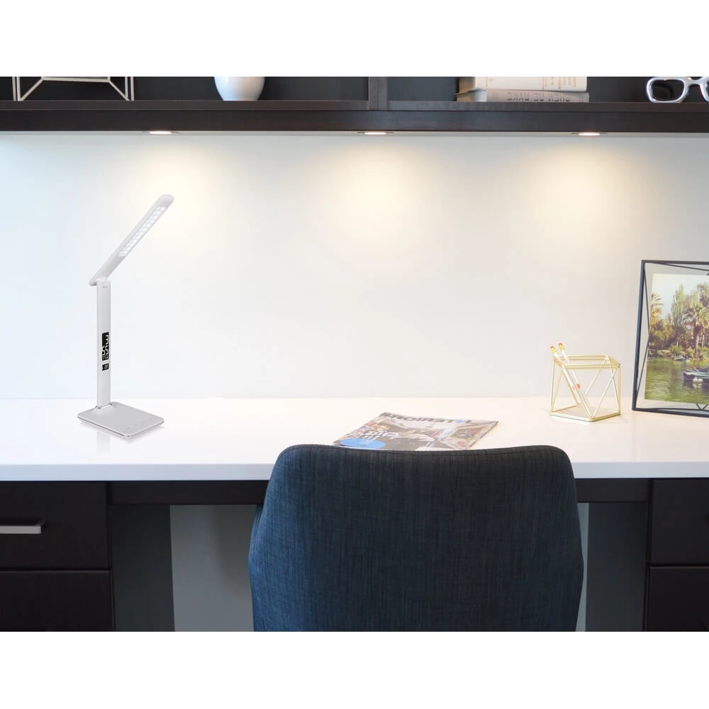 Lampe de bureau Tanna blanc Globo 9007371397952