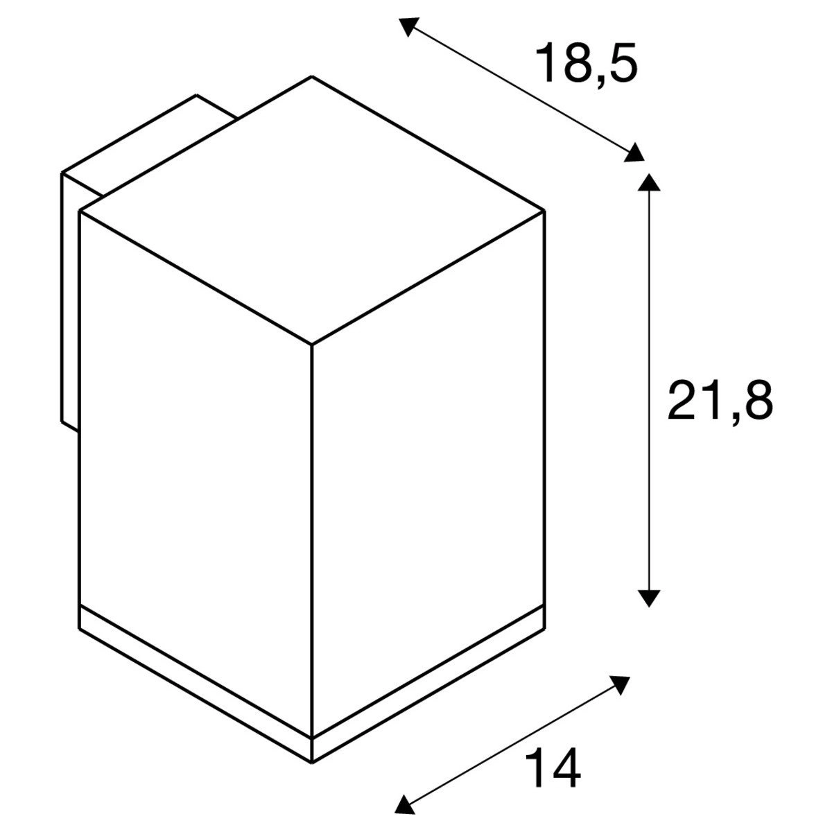 Grand spot mural Enola Square SLV 4024163235945