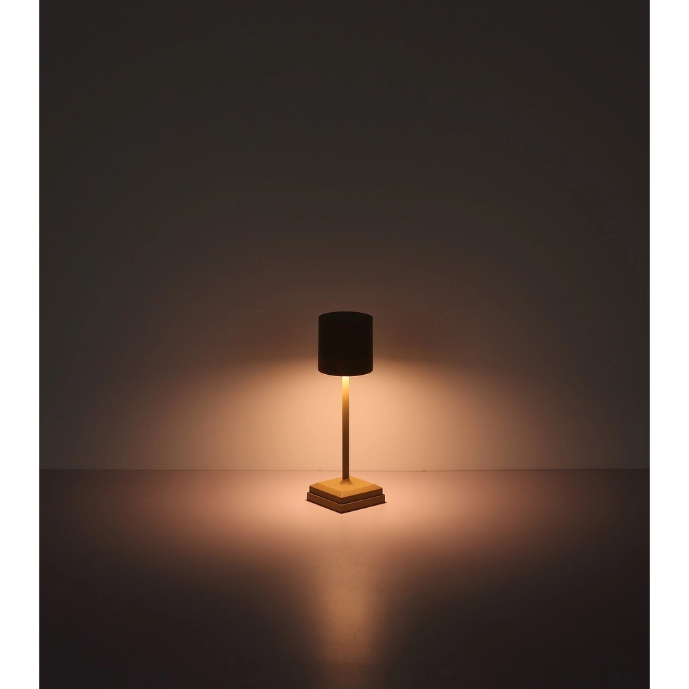 Lampe de table moderne Dixon Brun sable rechargeable Globo 9007371531394