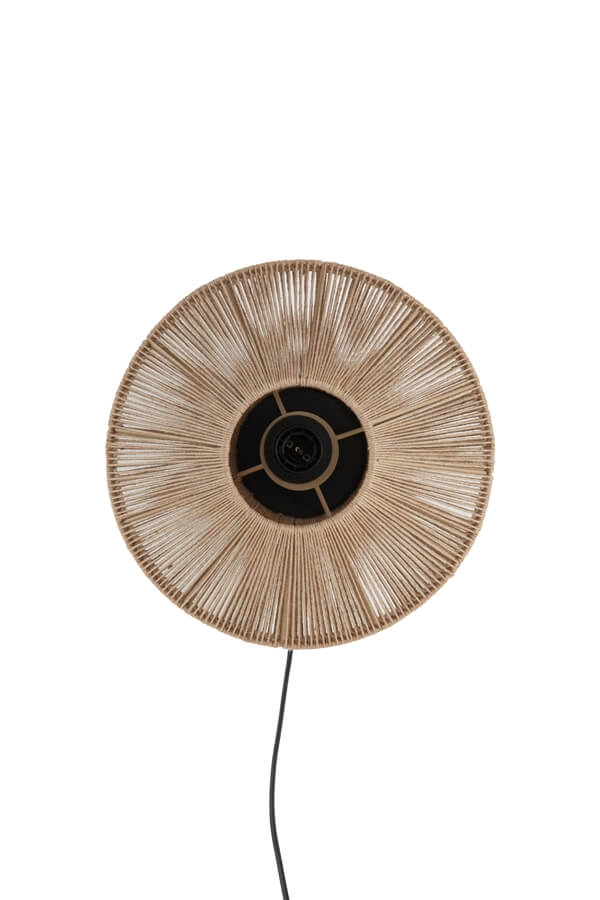 Applique murale en rotin Lyra Ø 31cm Light & Living 8717807681180