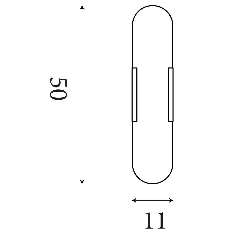 Applique murale Opaline Or 50cm Searchlight 5053423300757