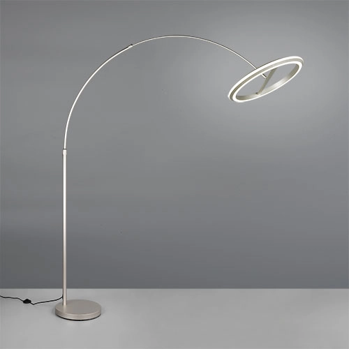 Lampe de pied Amador nickel Trio 4017807688184
