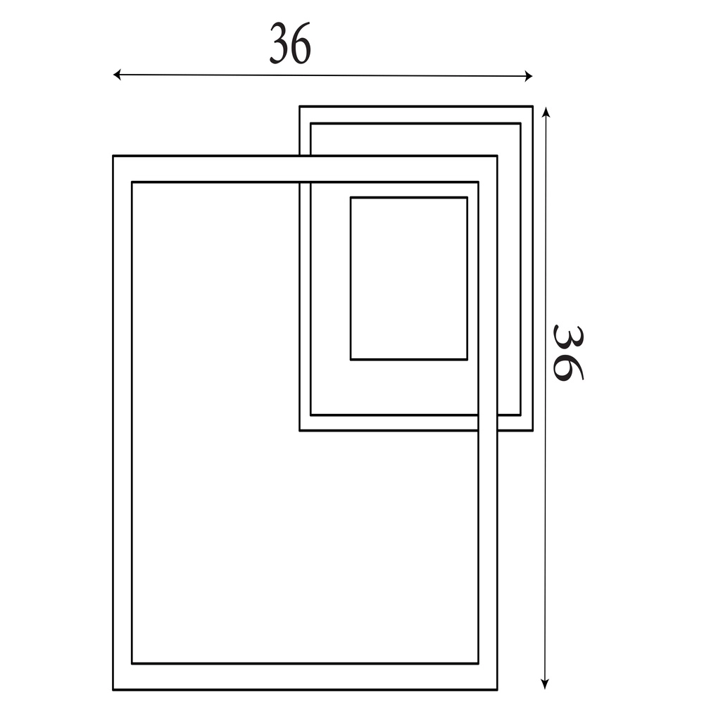 Plafonnier Quadrate gris argenté Searchlight 5053423303628