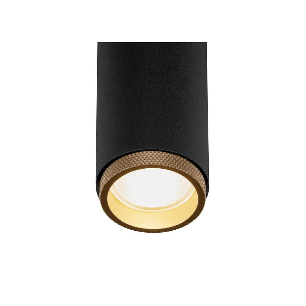 Spot ferroviaire Grip! M noir triphasé 2700K SLV 4024163296083