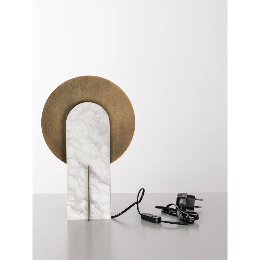 Lampe de table de conception Aviel Laiton ancien Lyora 5212063503809
