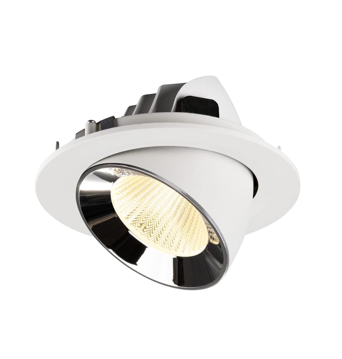 Spot encastré Numinos Gimble L blanc/chrome 3000K - 40 deg SLV 4024163310192