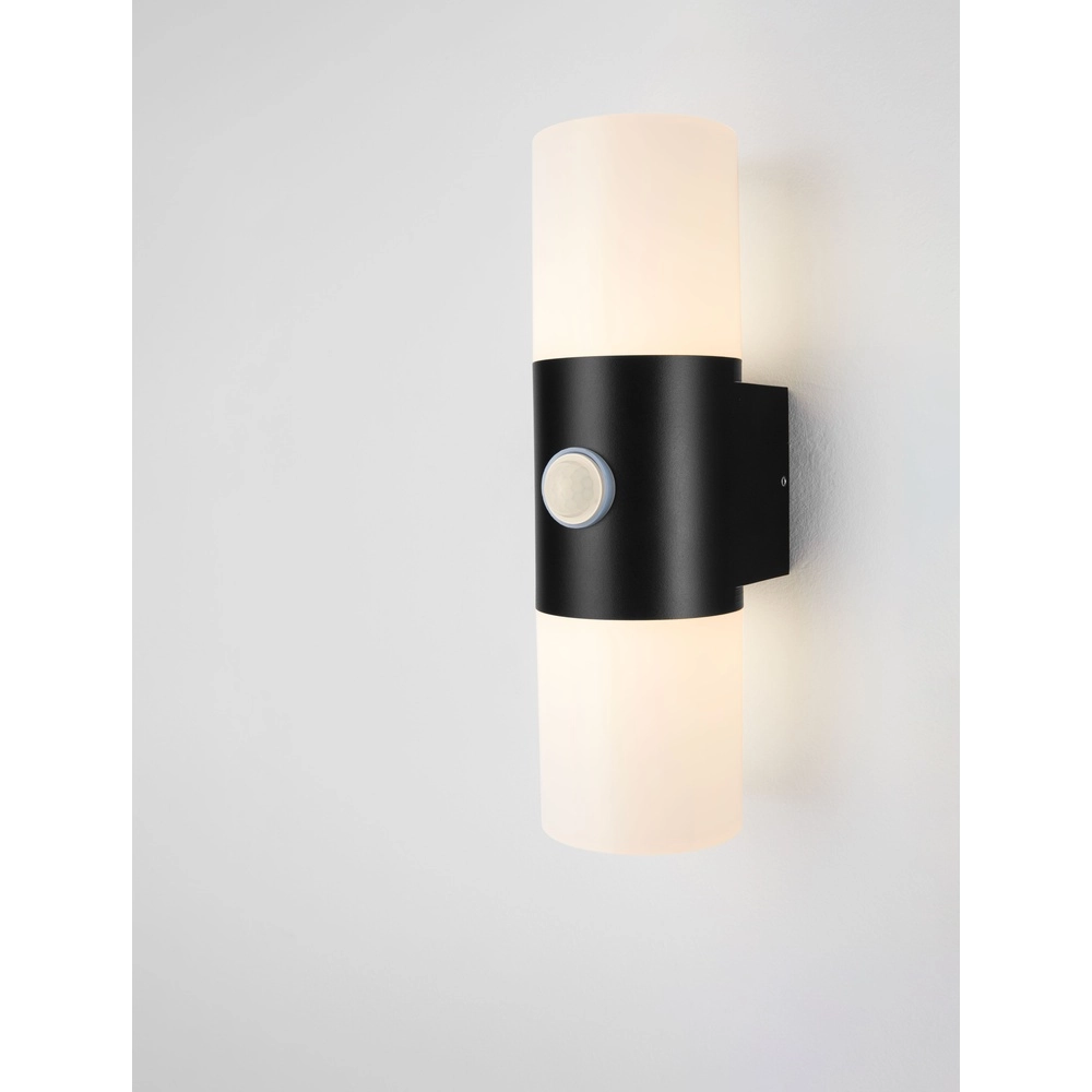 Applique murale design Paul Noir avec capteur Lyora 5212017448255