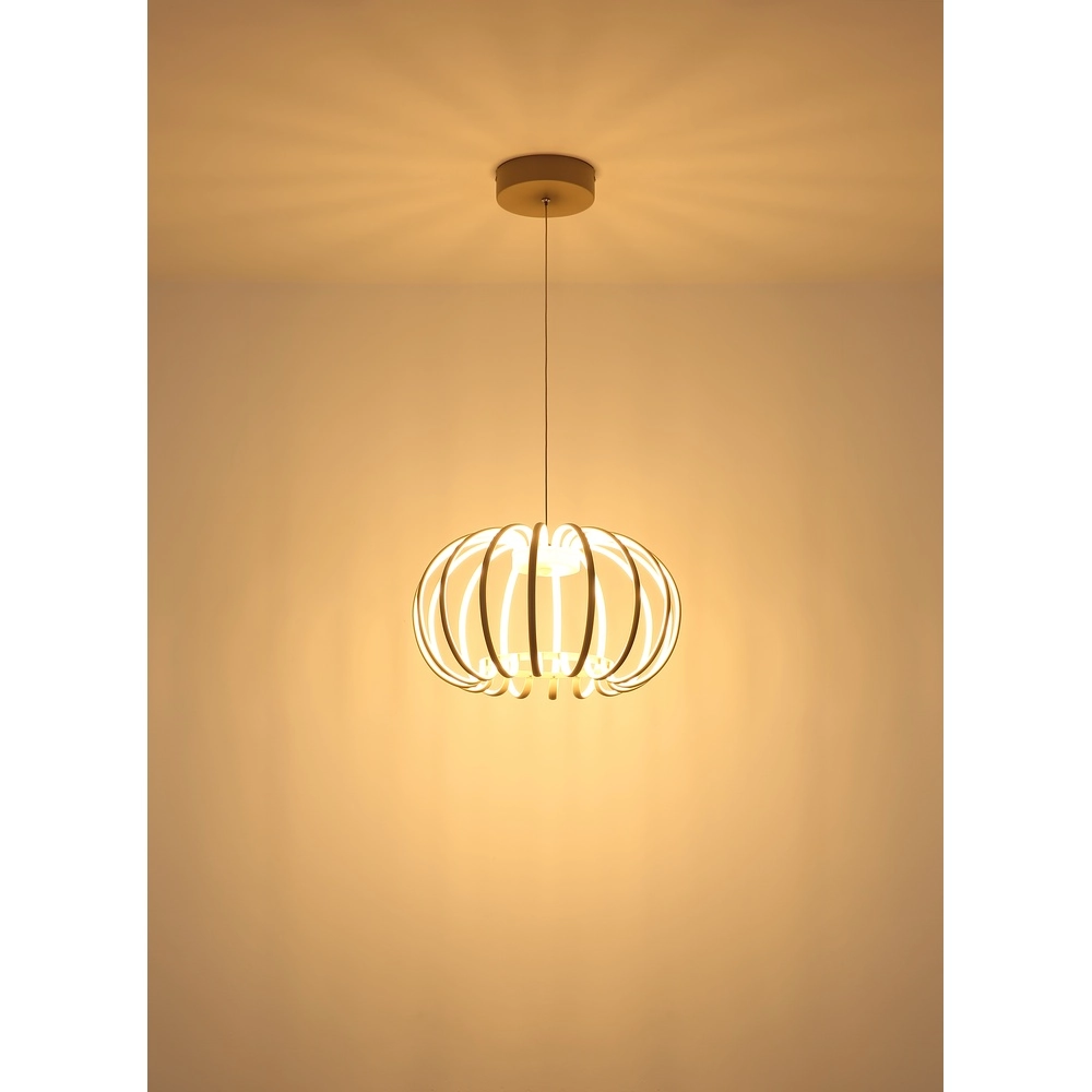 Suspension Ribbon brun sable Globo 9007371578306