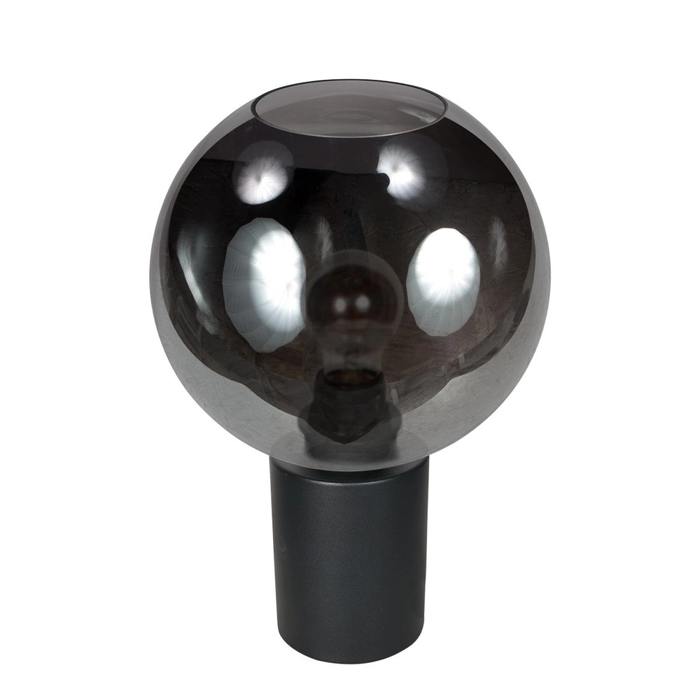 Lampe de table Bloeba sphère en verre fumé Ø 25cm Lampe de table Bloeba sphère en verre fumé Ø 25cm