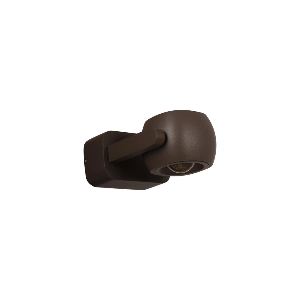 Lampe murale de conception Capri Café brun