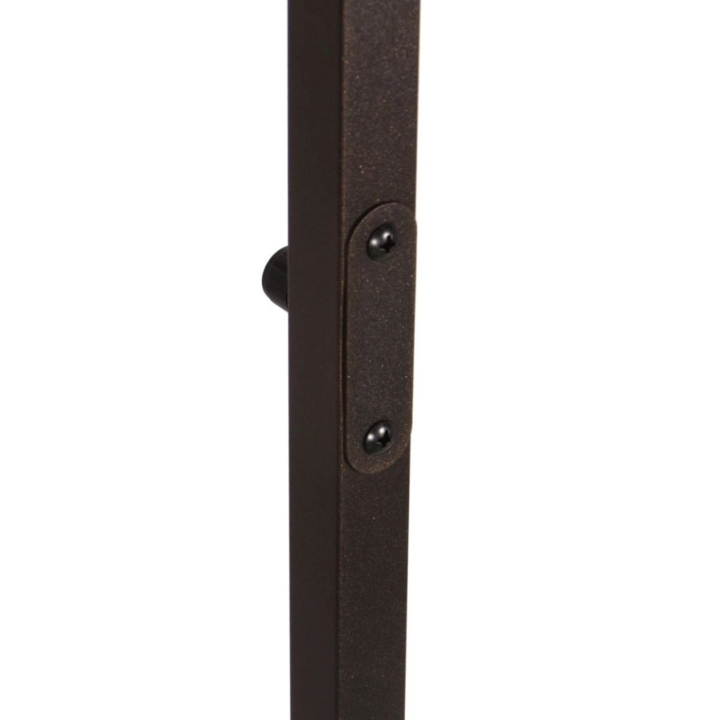 Lampe de pied Stang avec capuche grise Steinhauer 8712746189520