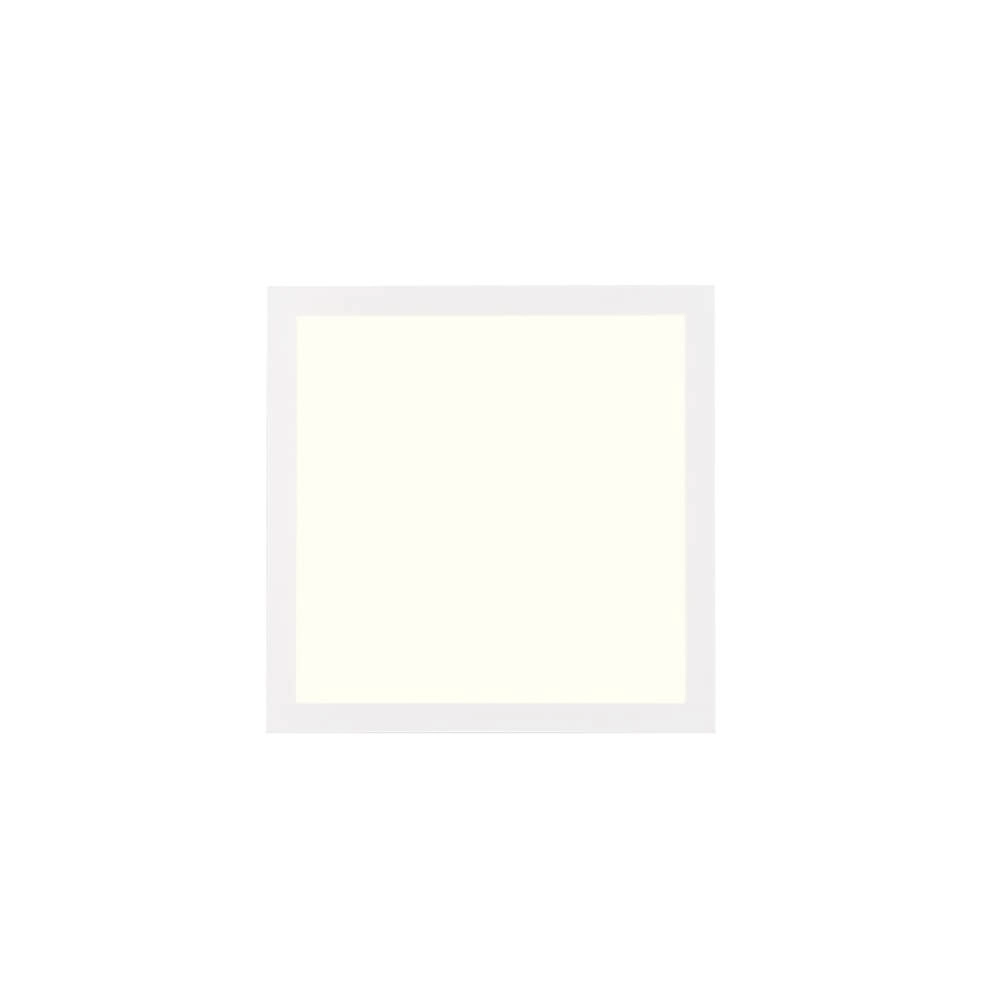 Plafonnier carré Sirius blanc 29 x 29cm Trio 4017807638585