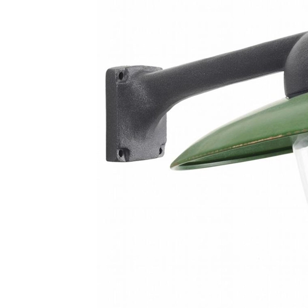 Lampe extérieure de l'industrie Fabrique anthracite avec vert rétro KS 8714732118897