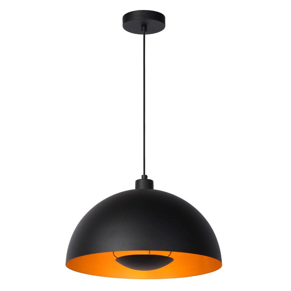 Lampe pendante de conception Siemon Noir