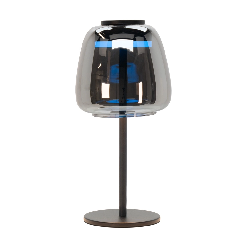 Lampe de table Alfero-Z Smoke Glass - Contrôle par application Eglo 9008606312863