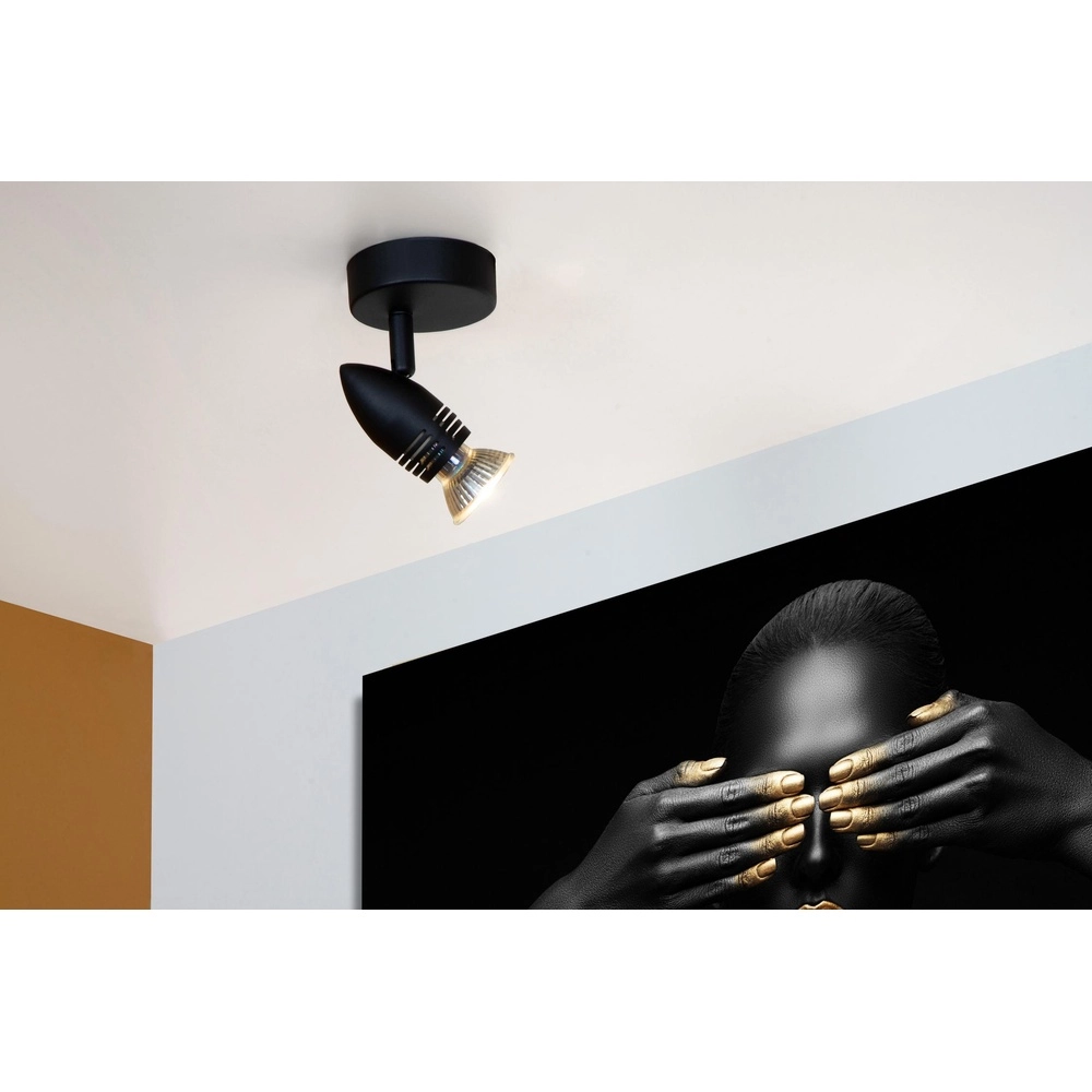 Projecteur de plafond Caro Noir Lucide 5411212134226