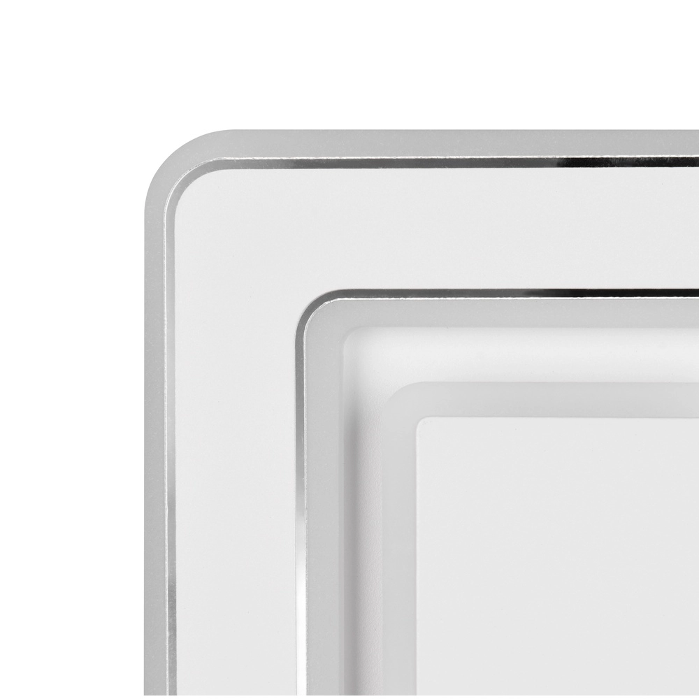 Lampe de plafond Tamaro Carré blanc Trio 4017807704396