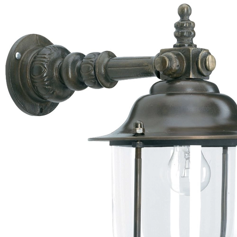 Lampe d'extérieur rurale Lindau 56cm bronze marron KS 8714732142304