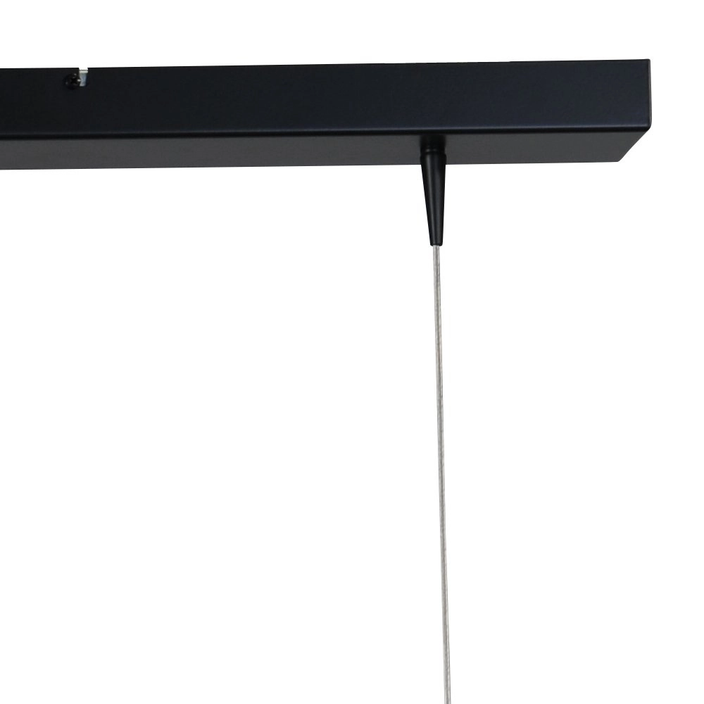 Lampe suspendue de table à manger noire Flute Cylindres design à 4 lumières Masterlight 8718121215396