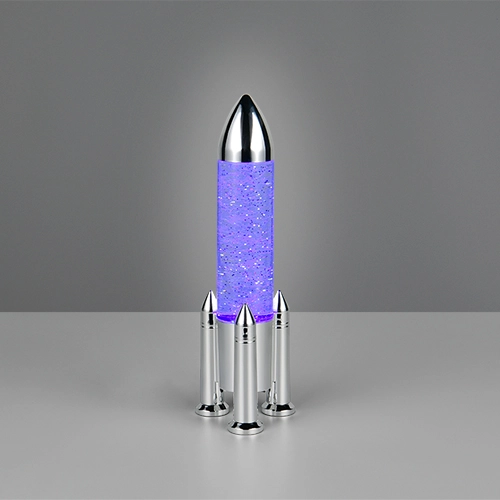 Lampe de table Apollo Gris Titane Rocket Trio 4017807681208