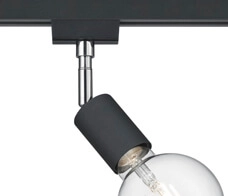 Lampe sur rail à 2 phases Duoline noir Trio 4017807471939