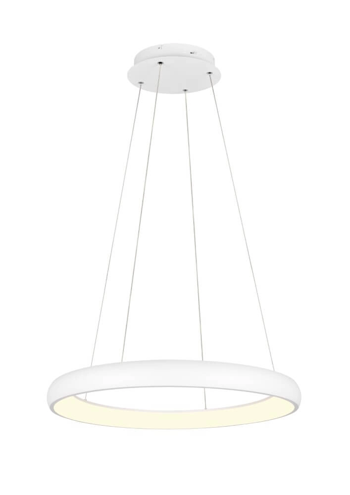 Lampe suspendue LED Cardona blanc - Ø 75cm Trio 4017807613872