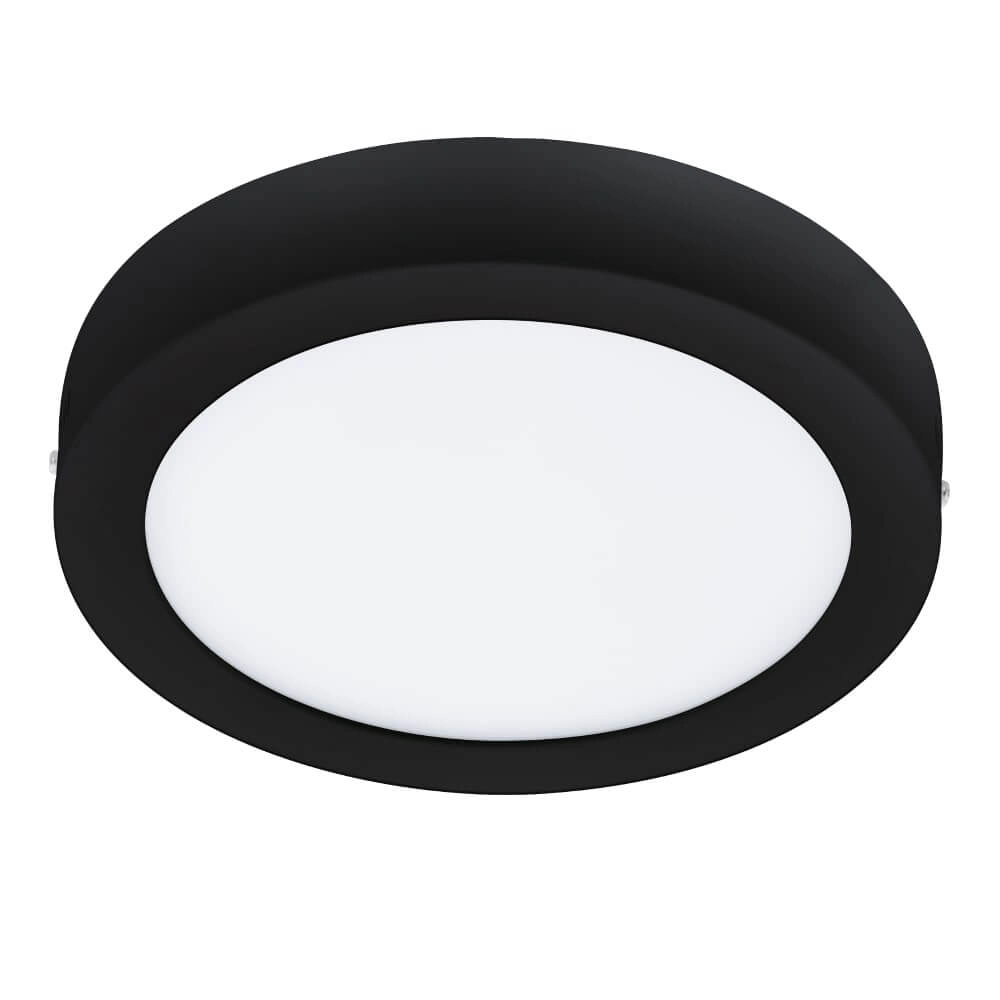 Plafonnier Zigbee Fueva-Z Ø 21cm noir