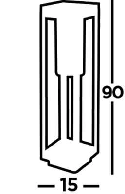Éclairage de terrasse Sandr Searchlight 5053423164793