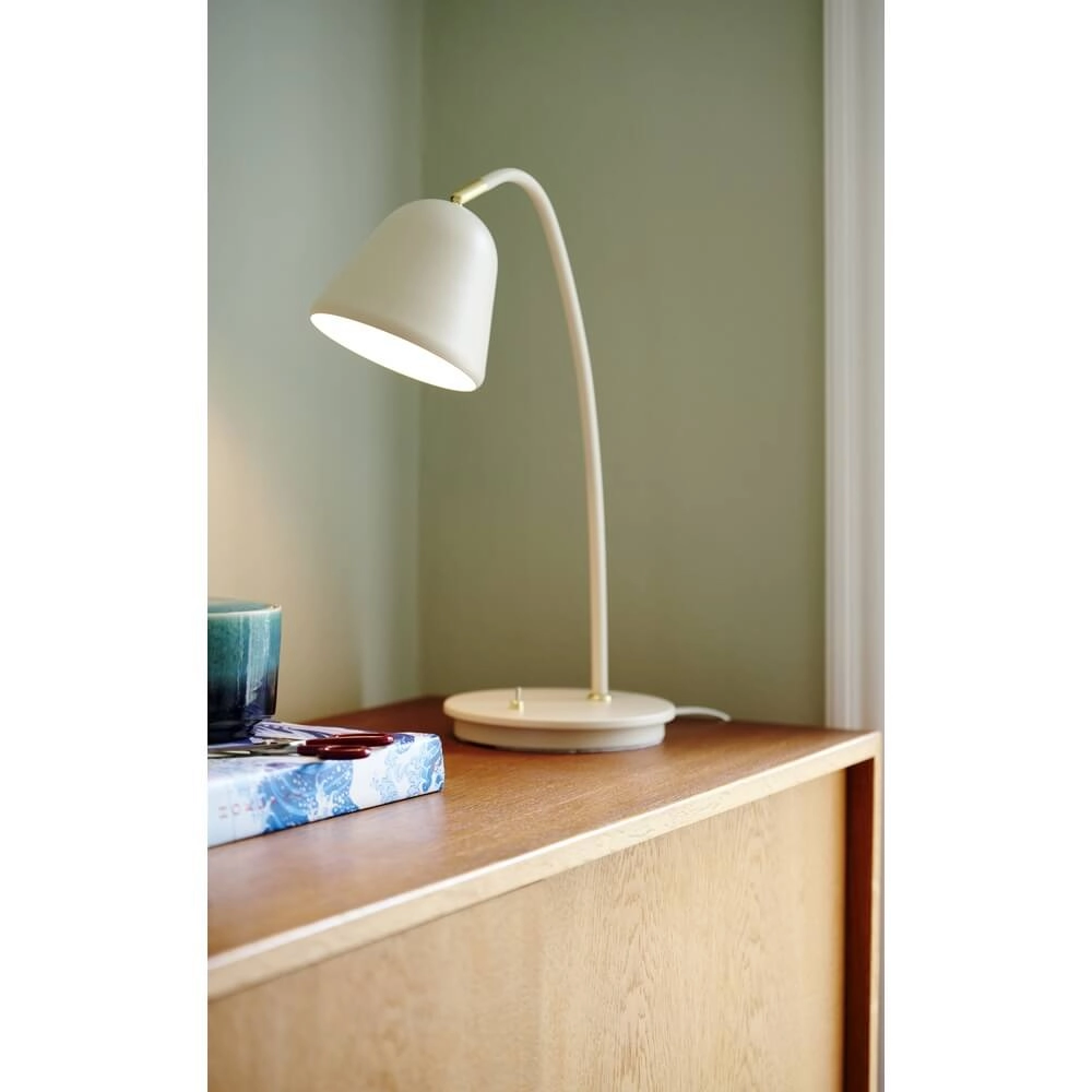 Lampe de table Fleur design brun sable Nordlux 5704924005299