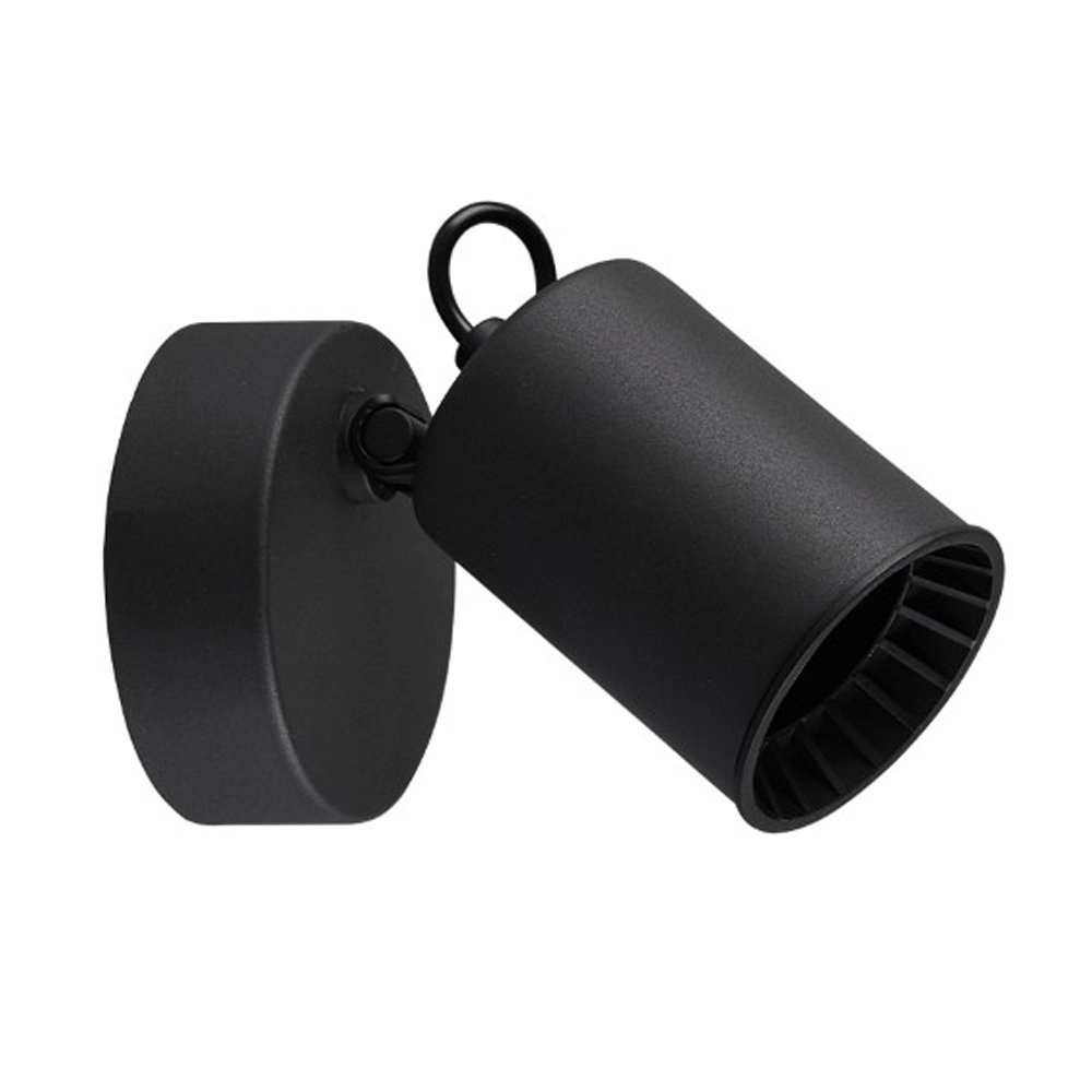 Spot mural noir Pago orientable Trio 4017807408225