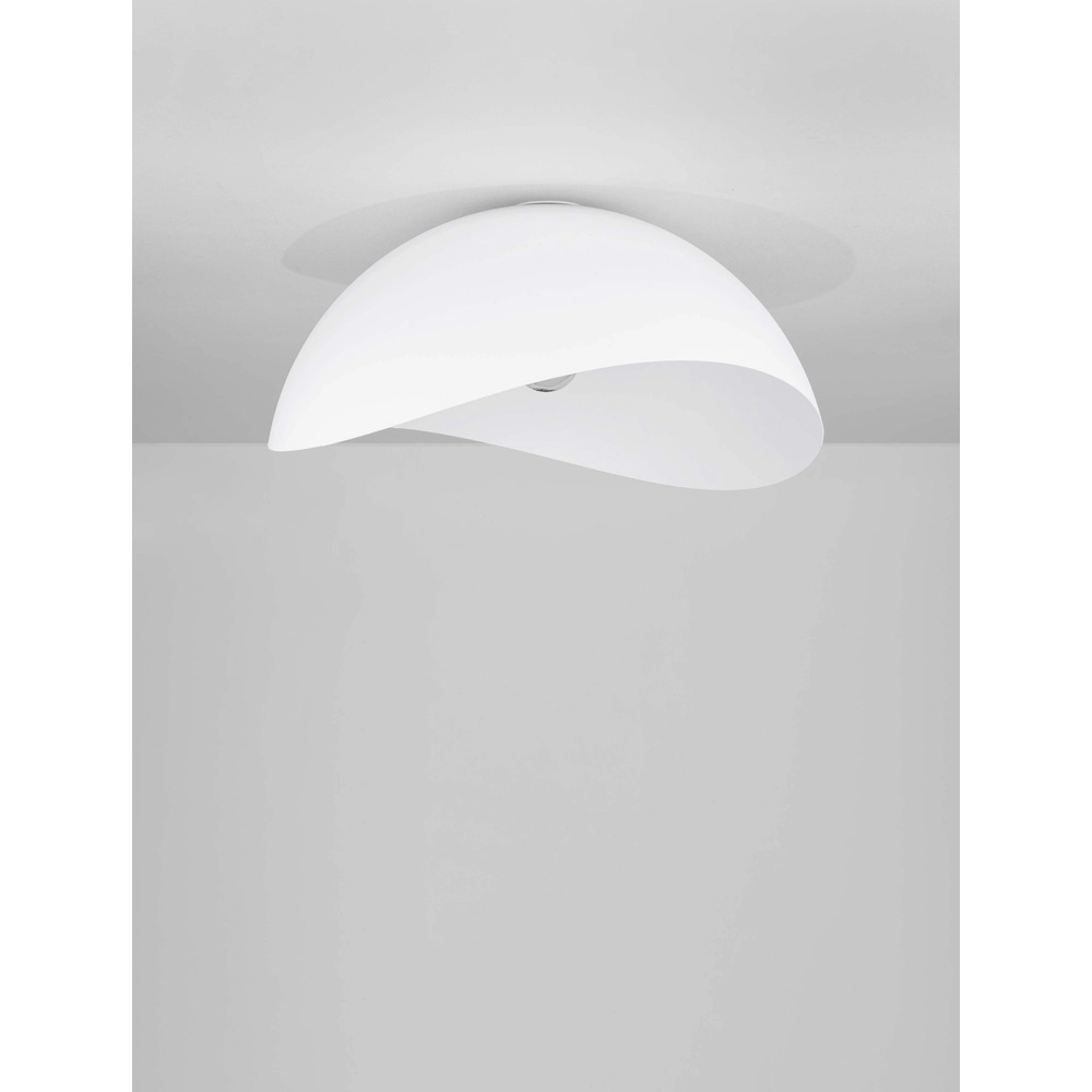 Plafonnier Opsi blanc Ø 50cm Lyora 5212017458001