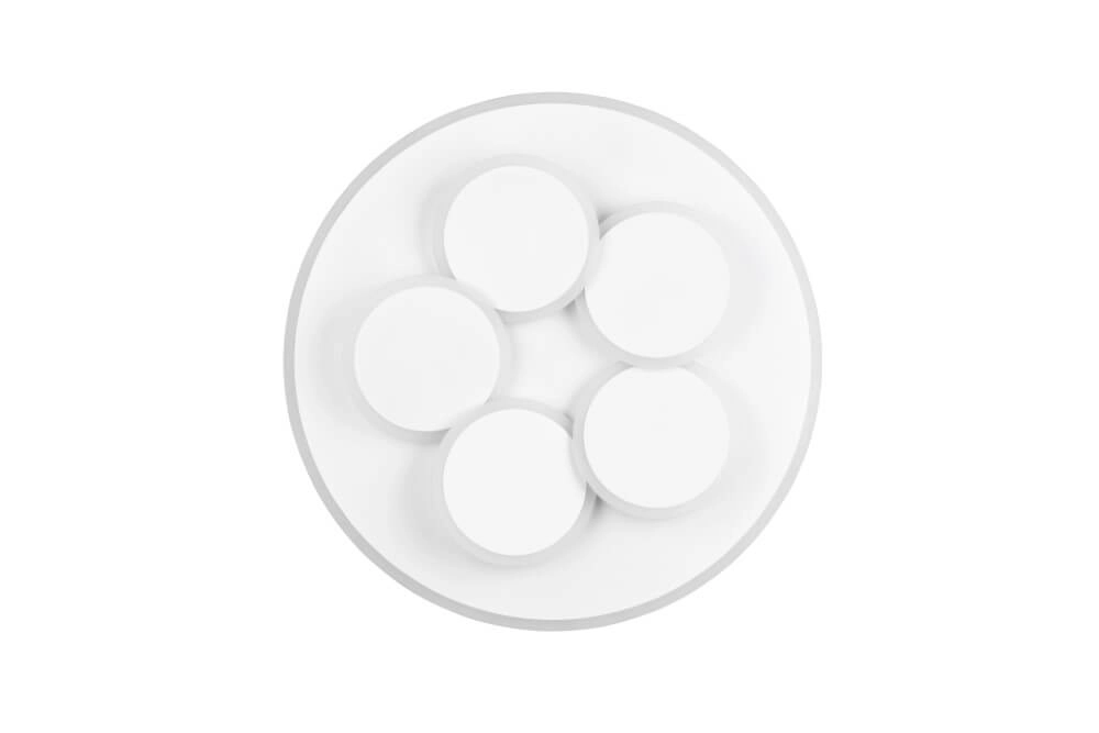 Plafonnier moderne Mandala blanc Ø 48cm Trio 4017807614077