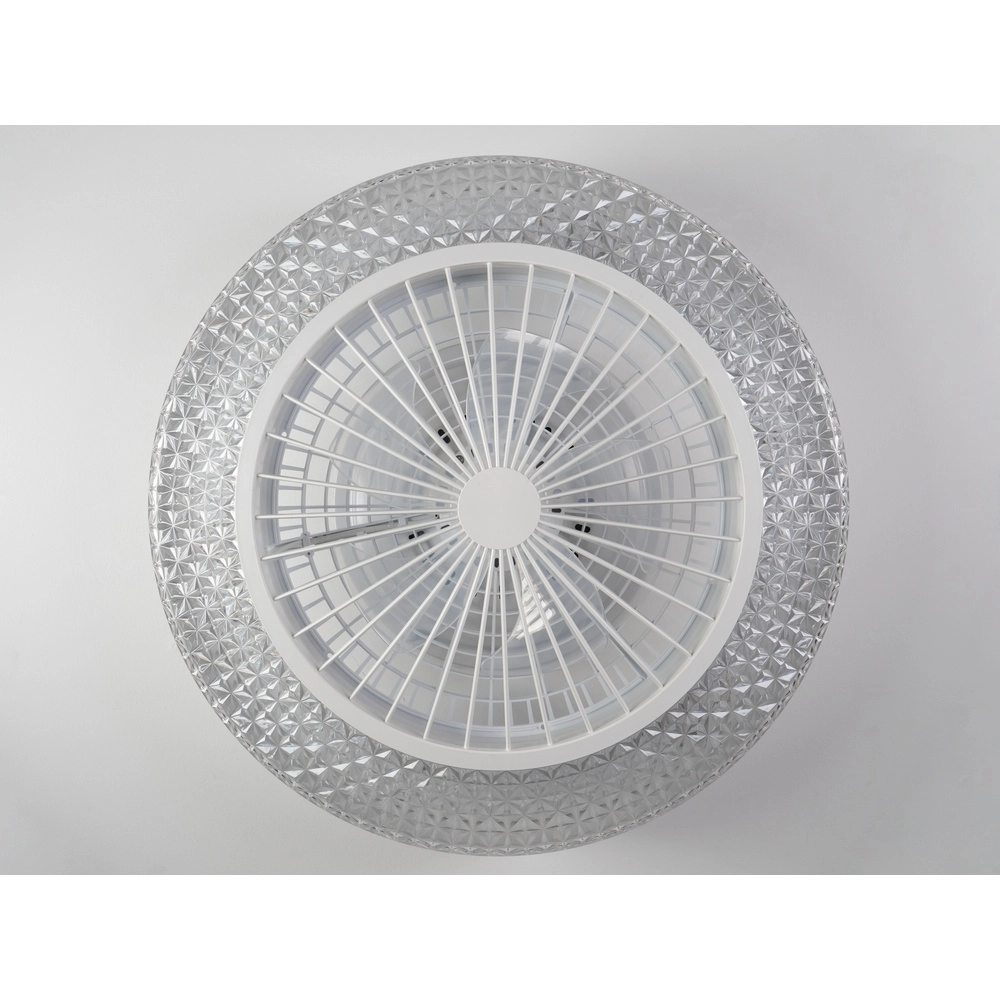 Ventilateur de plafond Malinska blanc Ø 55cm Eglo 9002759313555