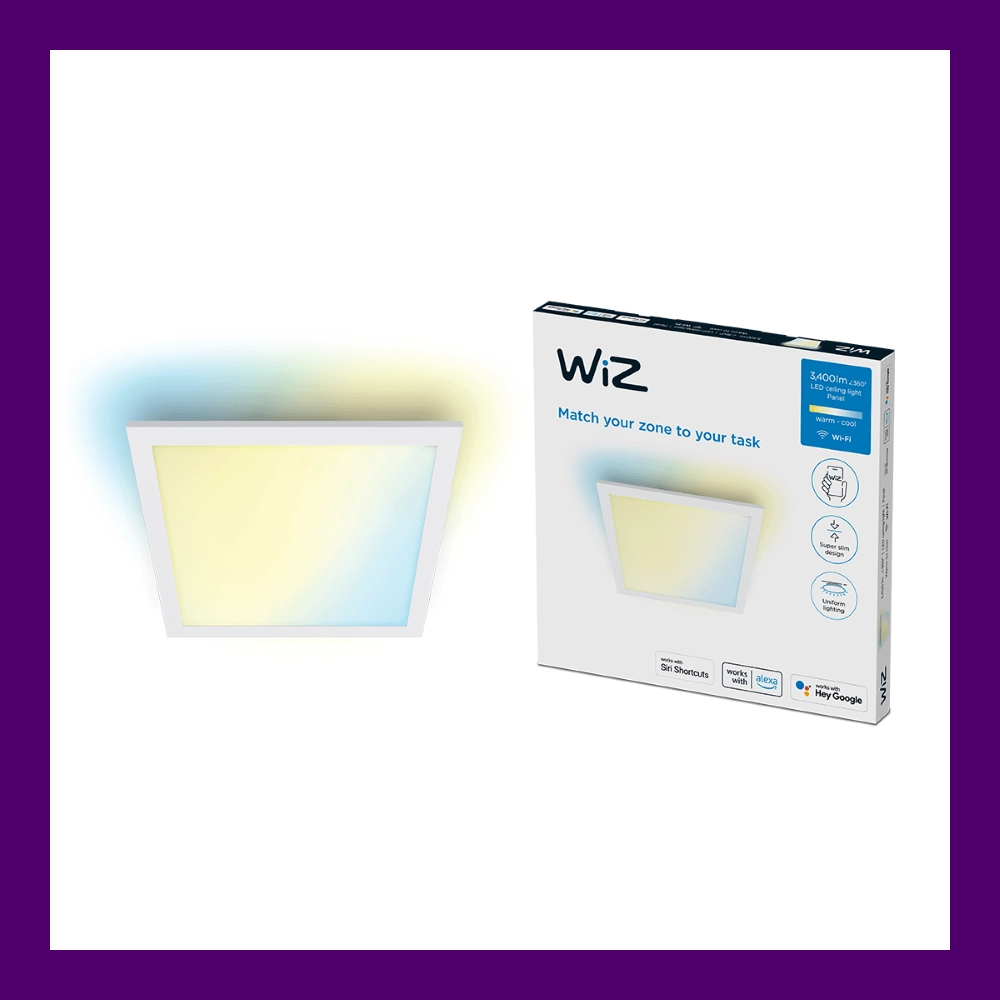 Plafonnier Panel blanc - 36W WiZ 8719514554856