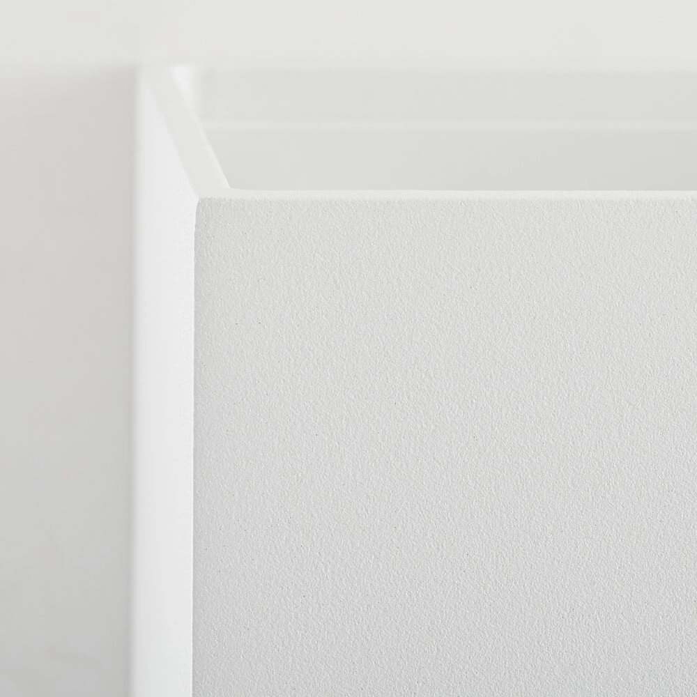 Applique Isak 10x10cm blanc Brilliant 4004353349270