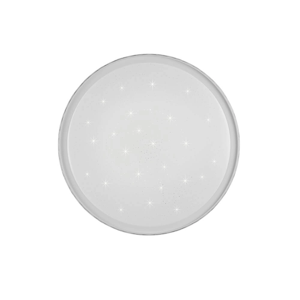 Plafonnier Varda avec effet étoile blanc Ø 39cm Trio 4017807640601