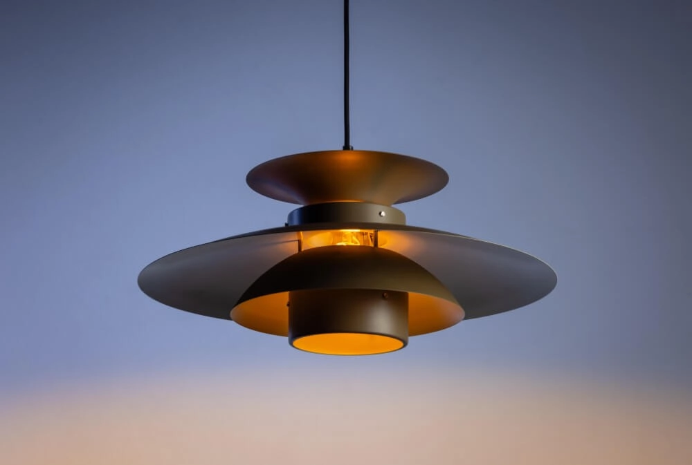 Lampe suspendue cool Potenza 50 cm taupe ETH 8720195308119