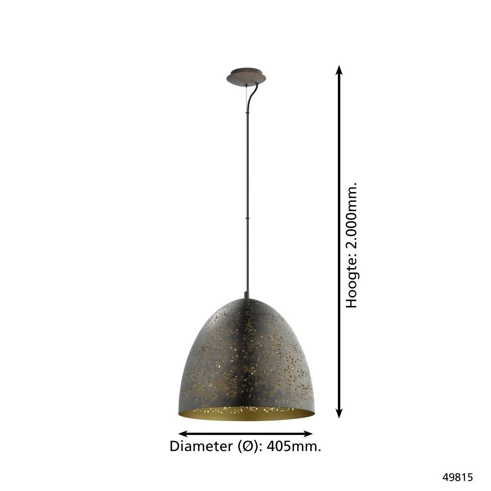 Lampe à suspension Safi 40,5cm Eglo 9002759498153