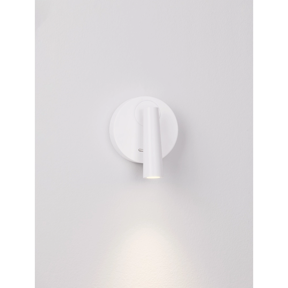 Lampe de chevet Tico blanc Lyora 5212017473165